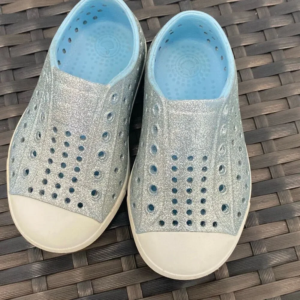 Native Jeffersons glitter, shoes, children’s size 7